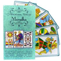 O Tradicional Taro de Marselha 78 cartas Plastificado Manual - Lua Mística - 100% Original - Loja Oficial