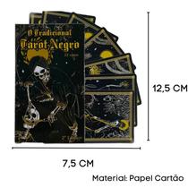 O Tradicional Taro Negro 22 Cartas Plastificado Manual 2 Ed