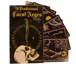 O Tradicional Taro Negro 78 Cartas Plastificadas com Manual - 100% Original - Loja Oficial