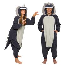 O traje funciona! macacão adulto Halloween Animal Dinosaur XL