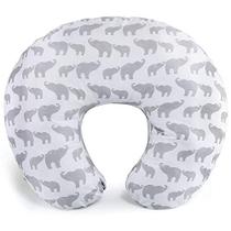 O travesseiro de enfermagem de elefante cinza peanutshell para amamentação Capa de travesseiro e amamentação para meninos ou meninas