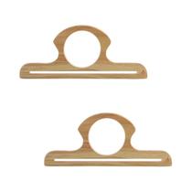 Oak Handle Substituição Carteira Handle, Beach Bag Handle, Tassel Lace, Arch Bridge, Moda, 2Pcs Oak Handle Substituição Carteira Handle, Beach Bag Handle, Tassel Lace, Arch Bridge, Moda, 2Pcs
