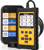 OBDMATE OM501 Scanner OBD2 para Jaguar e Land Rover com mais de 15 funções de reset OBDMATE OM501 Scanner OBD2 para Jaguar e Land Rover com mais de 15 funções de reset