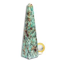 Obelisco Amazonita Paraiba Natural 6 a 8 cm 25 a 50 g - B Obelisco Amazonita Paraiba Natural 6 a 8 cm 25 a 50 g - B