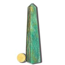Obelisco Aventurina Verde Natural 10 a 12 cm 100 a 200g - B Obelisco Aventurina Verde Natural 10 a 12 cm 100 a 200g - B