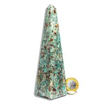 Obelisco de Amazonita Paraíba Natural - 16 a 17 cm