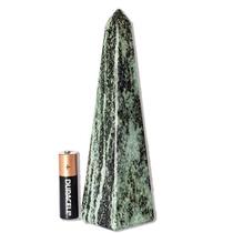 Obelisco de Quartzo Brasil Natural - Lapidação Manual 14 a 15 cm