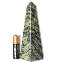 Obelisco de Quartzo Brasil - Pedra Natural 11cm 211g - Cod 142206