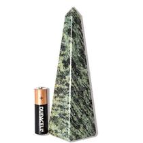 Obelisco de Quartzo Brasil - Pedra Natural 13cm - 248g - Cod 142202