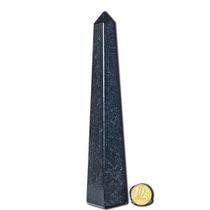 Obelisco Quartzo Preto Natural 16 a 18 cm 400 a 500 g - Tipo B