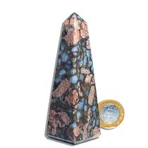 Obelisco Riolita Rosa Natural Lapidação Manual 11 a 12cm Obelisco Riolita Rosa Natural Lapidação Manual 11 a 12cm
