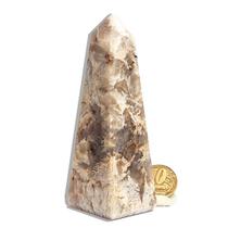 Obelisco Turmalina no feldspato Natural 10 a 12 cm 100 a 200 g - Tipo B Obelisco Turmalina no feldspato Natural 10 a 12 cm 100 a 200 g - Tipo B