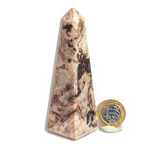Obelisco Turmalina no feldspato Natural 12 a 14 cm 200 a 300 g - Tipo B Obelisco Turmalina no feldspato Natural 12 a 14 cm 200 a 300 g - Tipo B