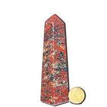 Obelisco Unakita Brasileira Natural 8 a 10 cm 50 a 100 g - Tipo B Obelisco Unakita Brasileira Natural 8 a 10 cm 50 a 100 g - Tipo B