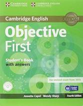 Objective First 4ed Sb W/ans & Cd-rom