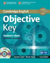 Objective key - sb w/out answers+cd-rom - 2 ed - CAMBRIDGE UNIVERSITY PRESS - ELT