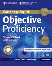 Objective proficiency sb pack with answers and class audio cd - 2nd ed - CAMBRIDGE UNIVERSITY