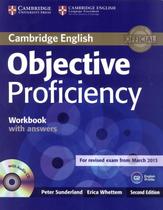 Objective proficiency wb with answers and audio cd - 2nd ed - CAMBRIDGE UNIVERSITY