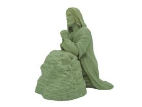 Objeto Decorativo Estátua Jesus Em Oração - Rezando