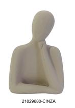 Objeto Po De Pedra Mulher 13,3x8,8x18cm. Objeto Po De Pedra Mulher 13,3x8,8x18cm.