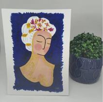 Obra de Arte Frida Inverno - Artista Cristovão CCS. Obra de Arte Frida Inverno - Artista Cristovão CCS.