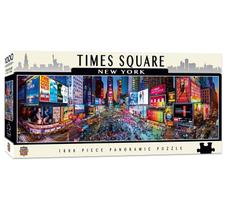 Obras-primas de quebra-cabeças, paisagens urbanas, panorâmicas, Times Square Obras-primas de quebra-cabeças, paisagens urbanas, panorâmicas, Times Square
