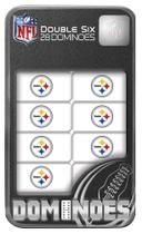 Obras-primas do jogo de dominó NFL Pittsburgh Steelers 28 unidades