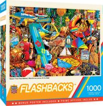 Obras-primas do quebra-cabeça Beach Time Flea Market 1000 peças Obras-primas do quebra-cabeça Beach Time Flea Market 1000 peças