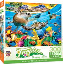 Obras-primas do quebra-cabeça Breaking Waves 300 peças Obras-primas do quebra-cabeça Breaking Waves 300 peças