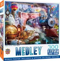 Obras-primas do quebra-cabeça Magical Journey 300 peças