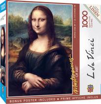 Obras-primas do quebra-cabeça Mona Lisa 1000 peças
