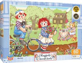 Obras-primas do quebra-cabeça Raggedy Ann & Andy Bike Ride Obras-primas do quebra-cabeça Raggedy Ann & Andy Bike Ride