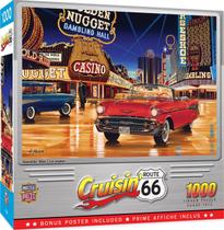 Obras-primas do quebra-cabeça Route 66 Gamblin' Man 1000 peças