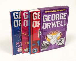 Obras revolucionarias de george orwell - box com 3 livros,as