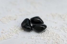 Obsidiana Negra Rolada Obsidiana Negra Rolada
