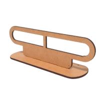 Obstáculo Corrimão para Pista Skate de Dedo Fingerboard Radical Kit 20un Mdf Madeira
