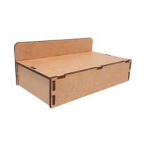Obstáculo Palco para Pista Skate de Dedo Fingerboard Radical Kit 3un Mdf Madeira