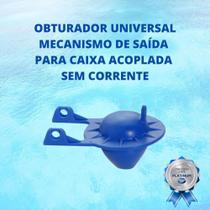 Obturador Universal Mecanismo de Saída para Caixa Acoplada sem Corrente - BLUKIT