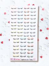 OC40 Olho Comestível Mix Cílios Princesa Boneca III