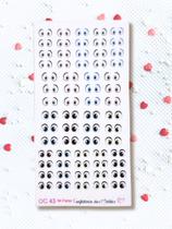 OC43 Olho Comestível Mix Universal Bichinho e Adorável OC43 Olho Comestível Mix Universal Bichinho e Adorável