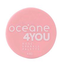 Océane 4you Rose Sparkle Palette - Trio de Sombras 4,6g