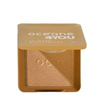 Océane 4you Shimmer Highlighter Gold - Iluminador em Pó 6g Océane 4you Shimmer Highlighter Gold - Iluminador em Pó 6g