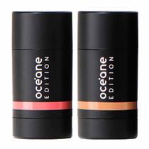 Océane Edition Mini Kit Contorno Marrom Claro + Blush Rosa Claro