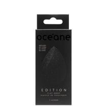 Oceane Flat Drop Esponja De Maquiagem Preta