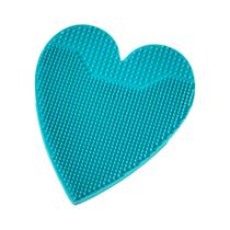 Océane Heart Sponge Azul - Esponja de Silicone Para Limpeza Facial