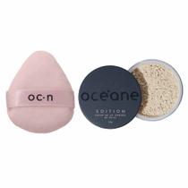 Océane Kit Esponja + Pó Solto Facial Translúcido