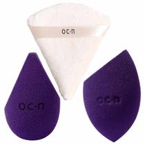 Océane Kit - Esponja Powder Puff + Esponja Flat Blend Roxa + Esponja Sister Blend Roxo Océane Kit - Esponja Powder Puff + Esponja Flat Blend Roxa + Esponja Sister Blend Roxo