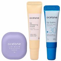 Océane - Máscara Labial Noturna + Protetor Labial + Hidratante Labial Kit Presenteável Océane - Máscara Labial Noturna + Protetor Labial + Hidratante Labial Kit Presenteável