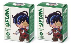 Oclusor Protetor Tampão Ocular Infantil Oftam Bege C/ 40