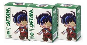 Oclusor Protetor Tampão Ocular Infantil Oftam Bege C/ 60